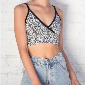 Brandy Melville Amara Cheetah tank